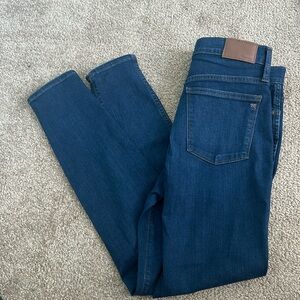 Madewell 10” High-Rise Skinny Jeans in Hayes Wash Size 28 NWT